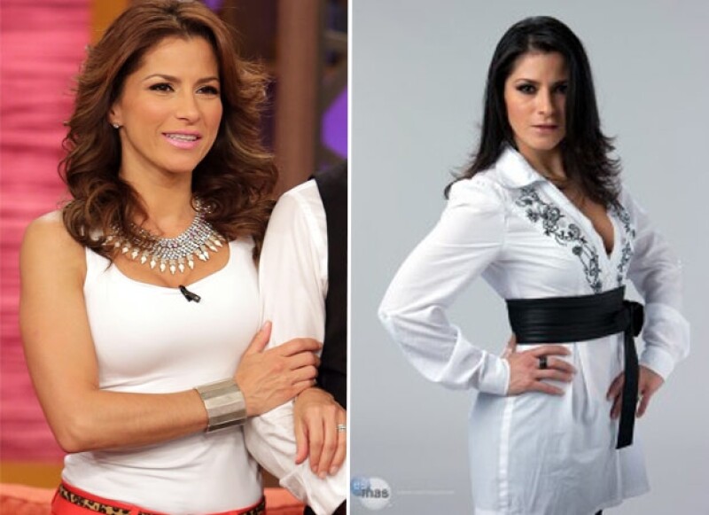 Alessandra aseguró que el look de la telenovela Ni contigo... ni sin ti le pareció terrible.