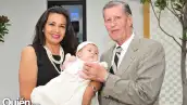 Patricia de Lomelí, Inés Michel Lomelí y Alfonso Sánchez