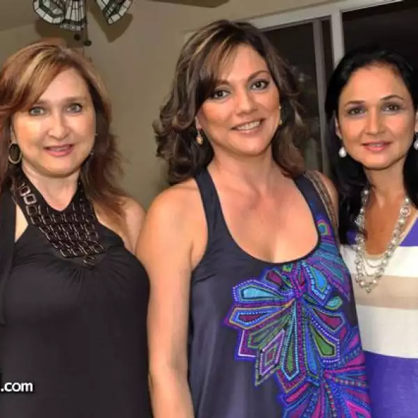 Lisa González de Andoni,Beatriz Rabel y Betty de Garza