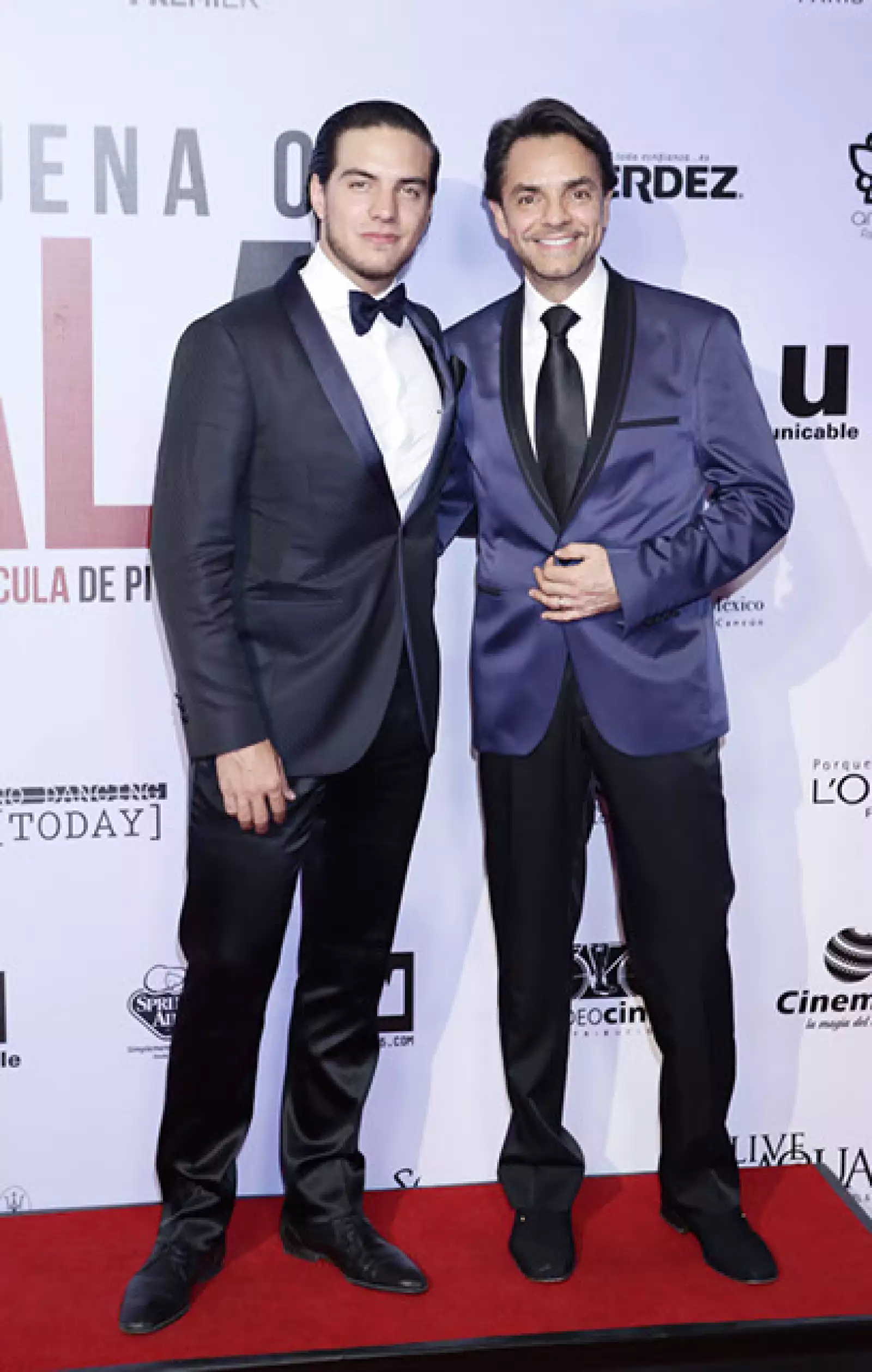 Vadhir Derbez y Eugenio Derbez