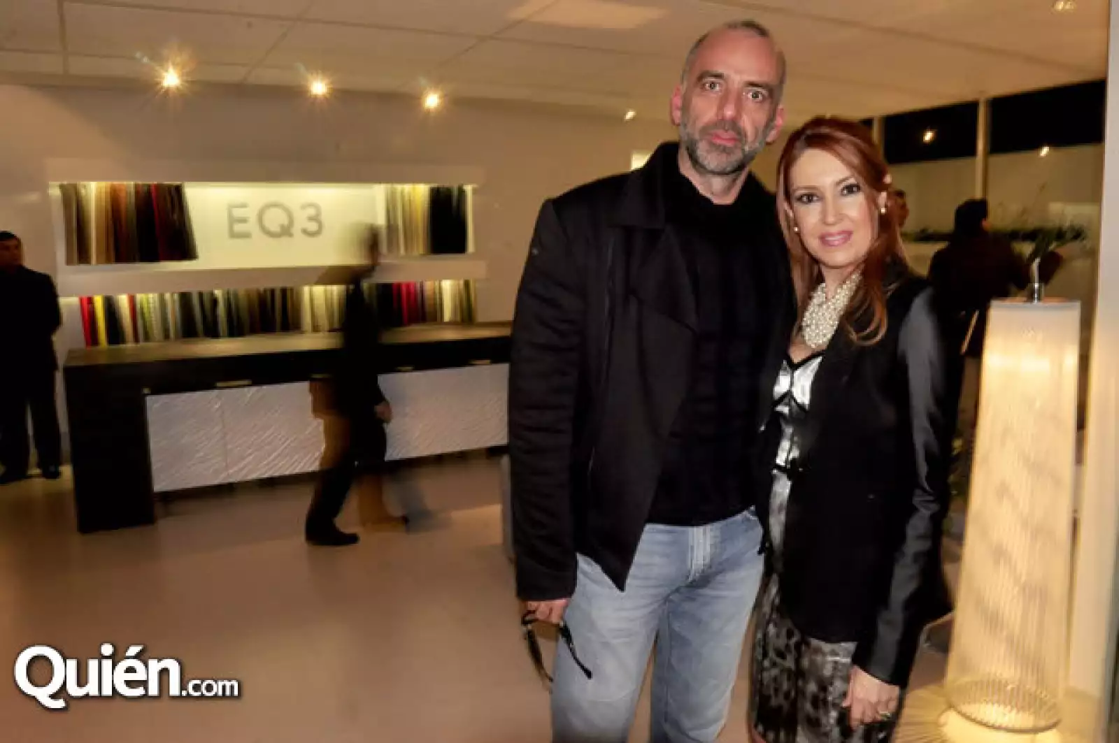 Eduardo Rodrigo y Vicky Alanís