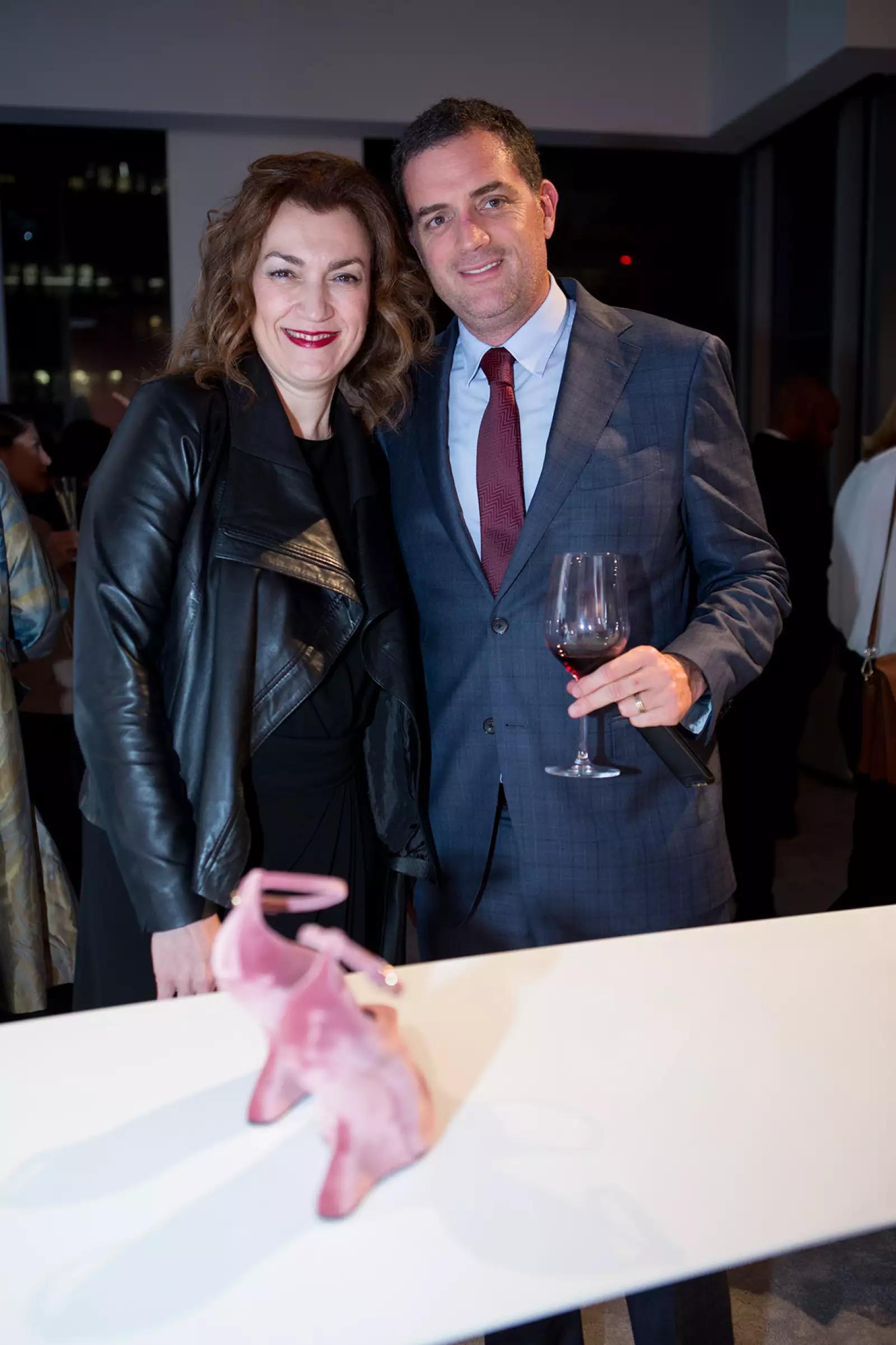 Presentación de la nueva colección de zapatos Ferragamo
