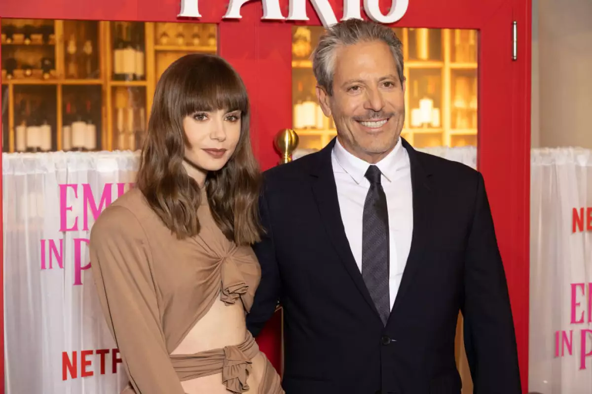 "Emily In Paris" By Netflix - Season 3 World Premiere : Inside Photocall At Theatre Des Champs Elysees In Paris