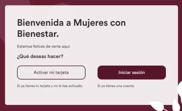 mujeres con bienestar saldo tarjeta