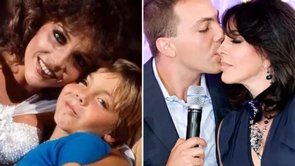 Cristian Castro posteó esta tierna imagen junto a su mamá Verónica Castro con la frase: `Mi niño Cristian, feliz día para mí´.