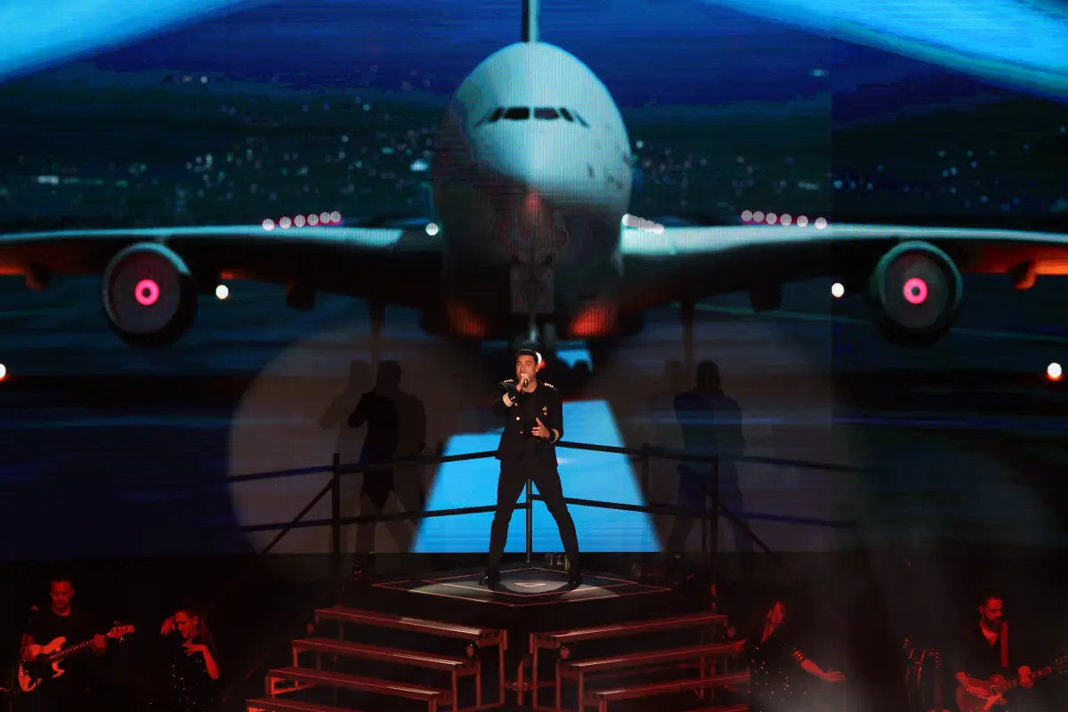 Carlos Rivera ofreció un concierto en el Auditorio Nacional