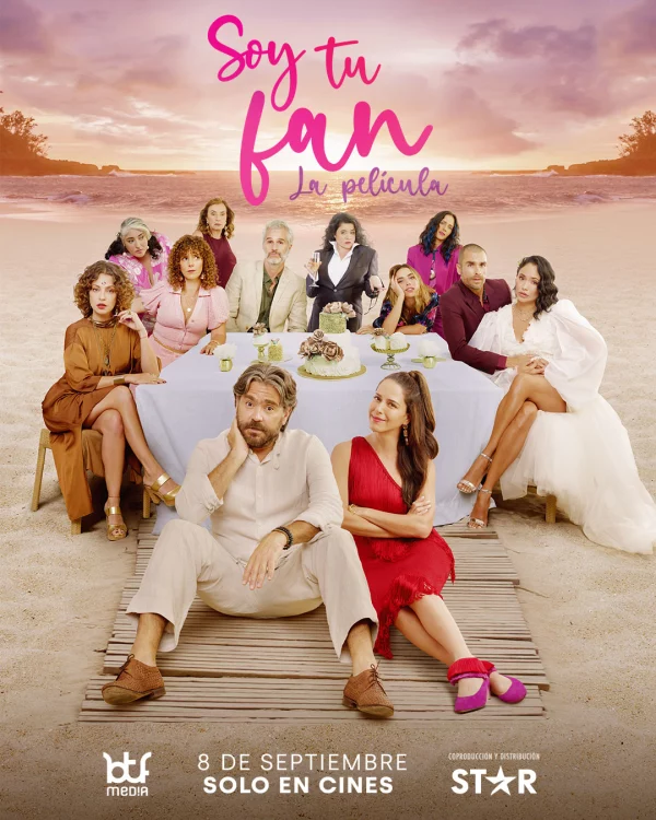 Soy tu fan: el póster oficial de la película