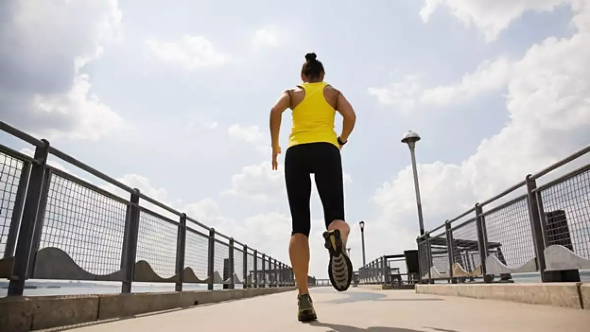 Correr, entrenamiento, rutina, ejercicio, fitness