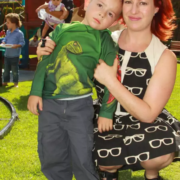 Mathias Fernández Volk y Malicah Nobigrot