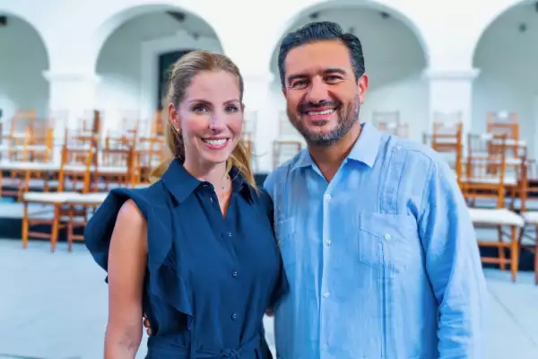 Patricia Lobeira y Miguel Ángel Yunes