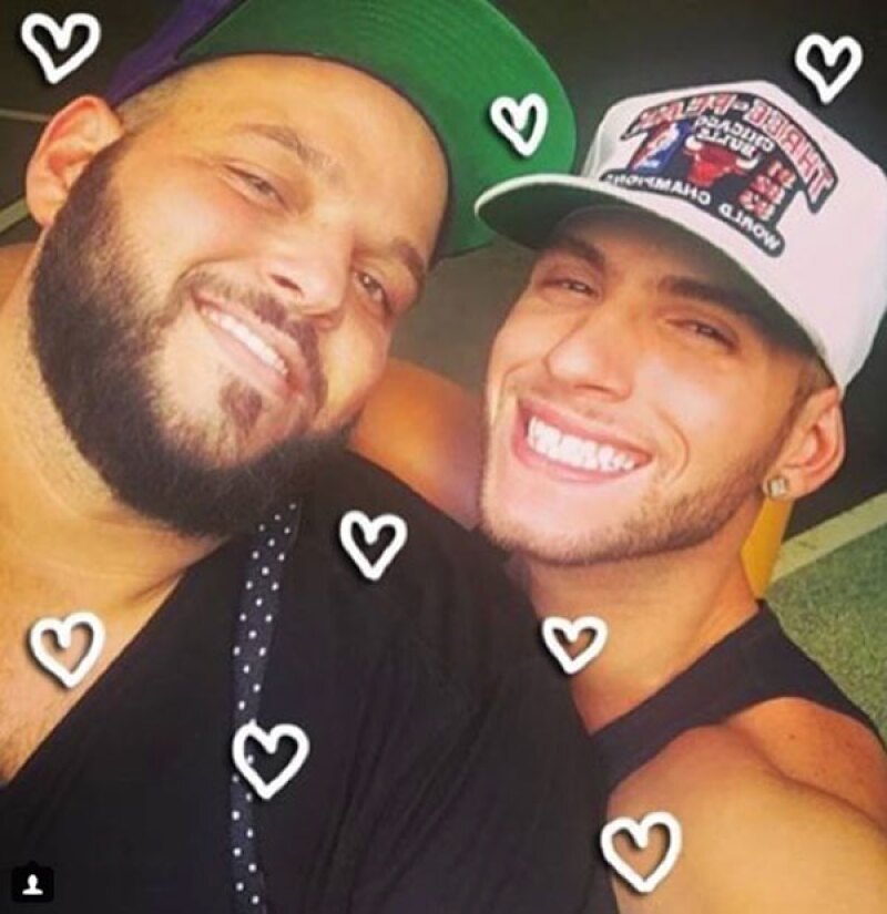 La pareja lleva un año de relación.