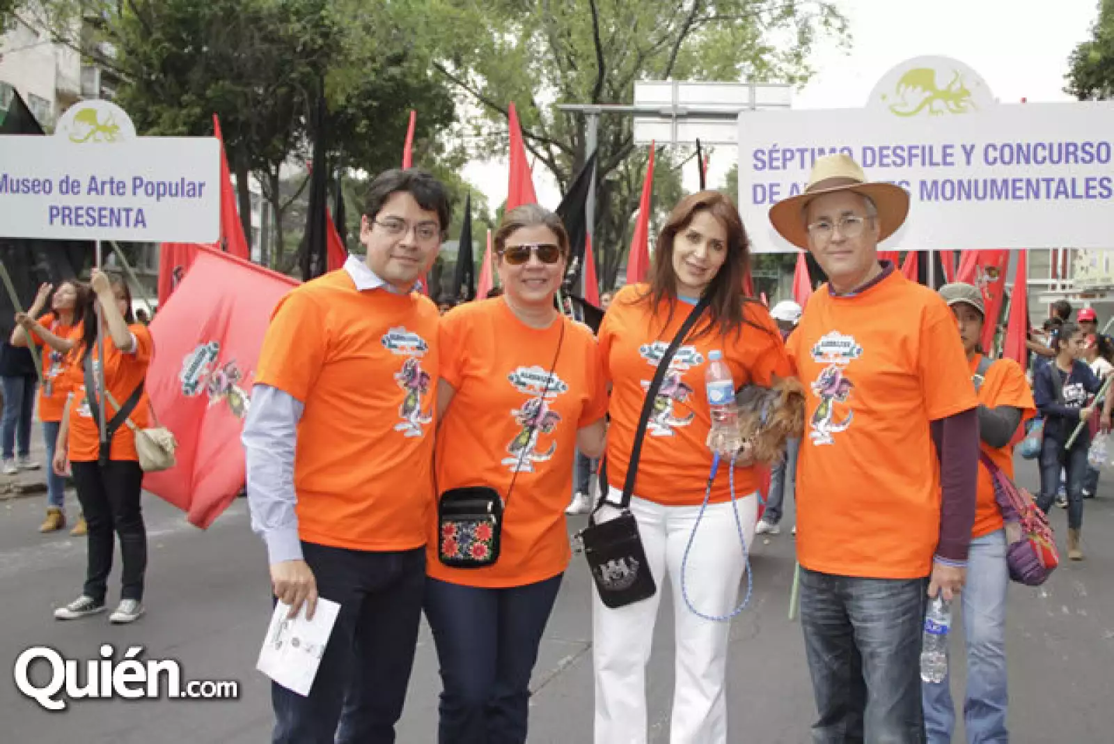 Alejandro Fernández, Sonya Santos Garza, María Esther Villar y Gerardo Zapata