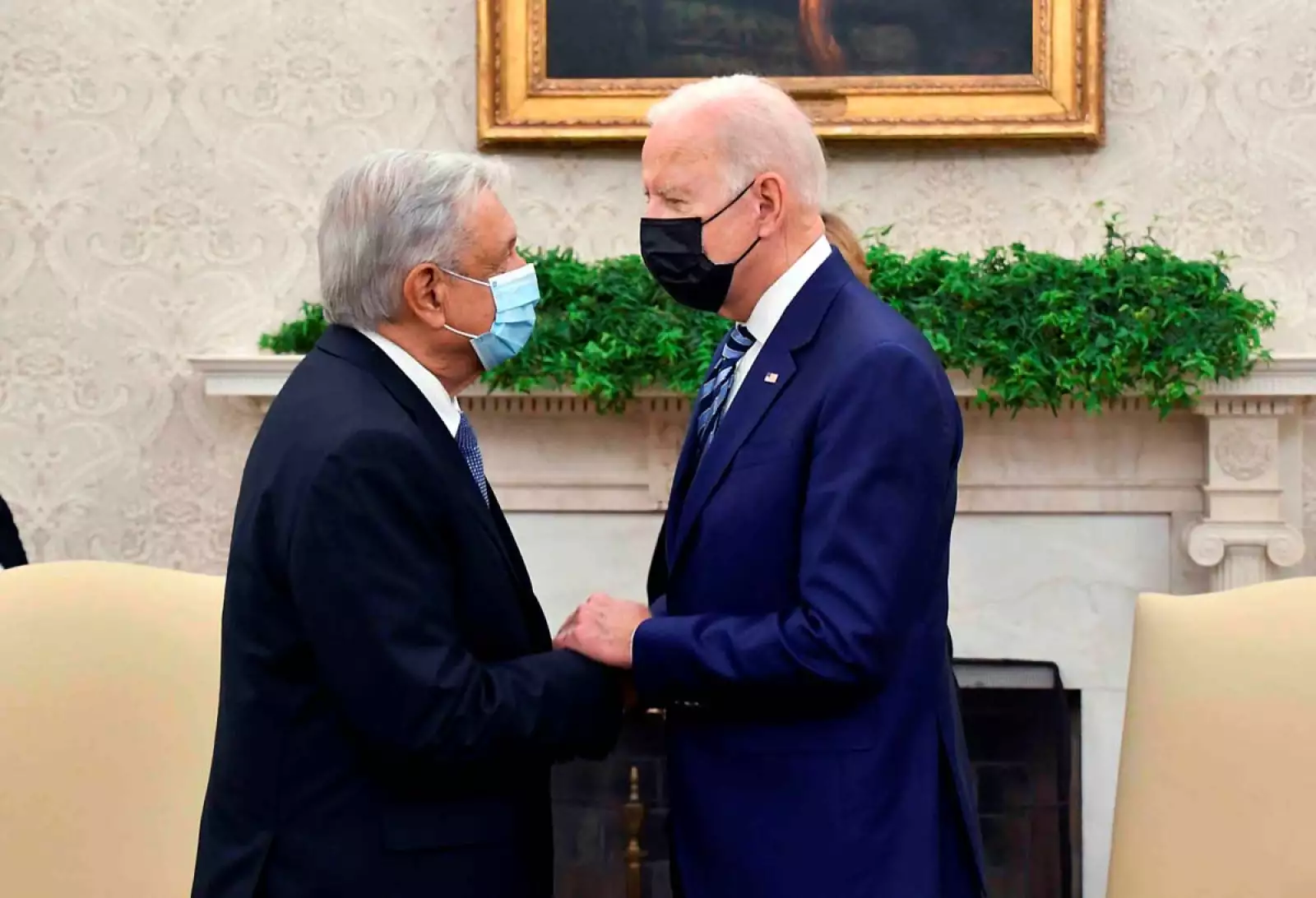 08_Galeria Fer_U.S. President Joe Biden and Mexican President Andres Manuel Lopez Obrador meet in Washington
