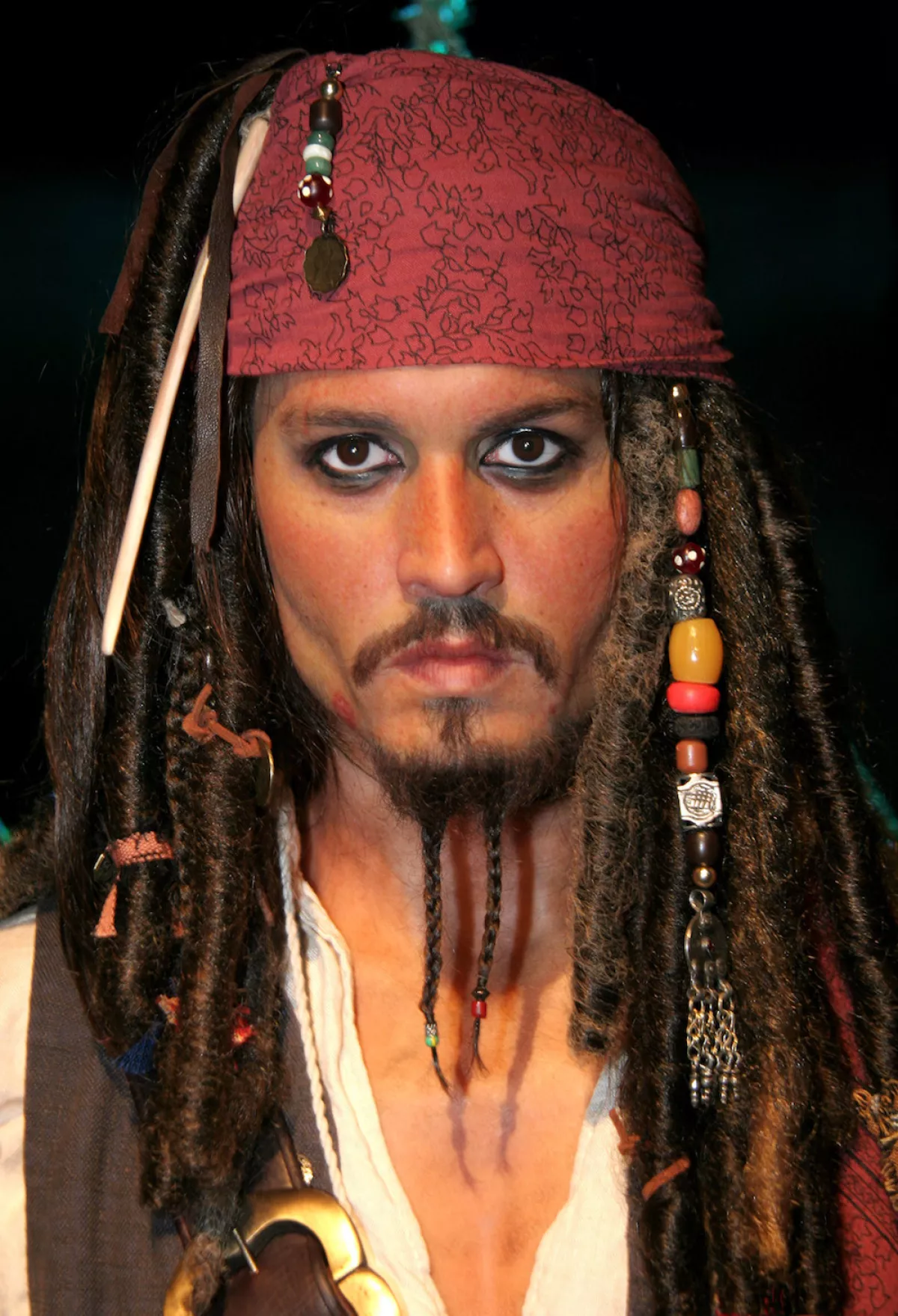 "Pirates of the Caribbean" Johnny Depp Wax Figure Unveiling at Madame Tussauds in New York City - July 5, 2006