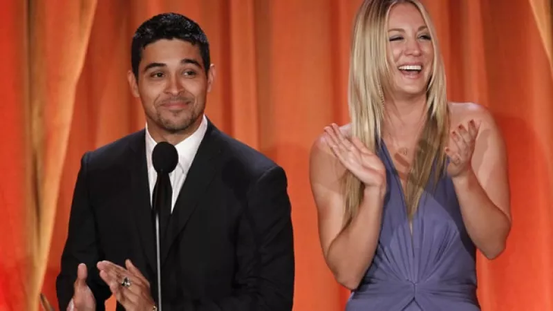 Wilmer Valderrama and Kaley Cuoco