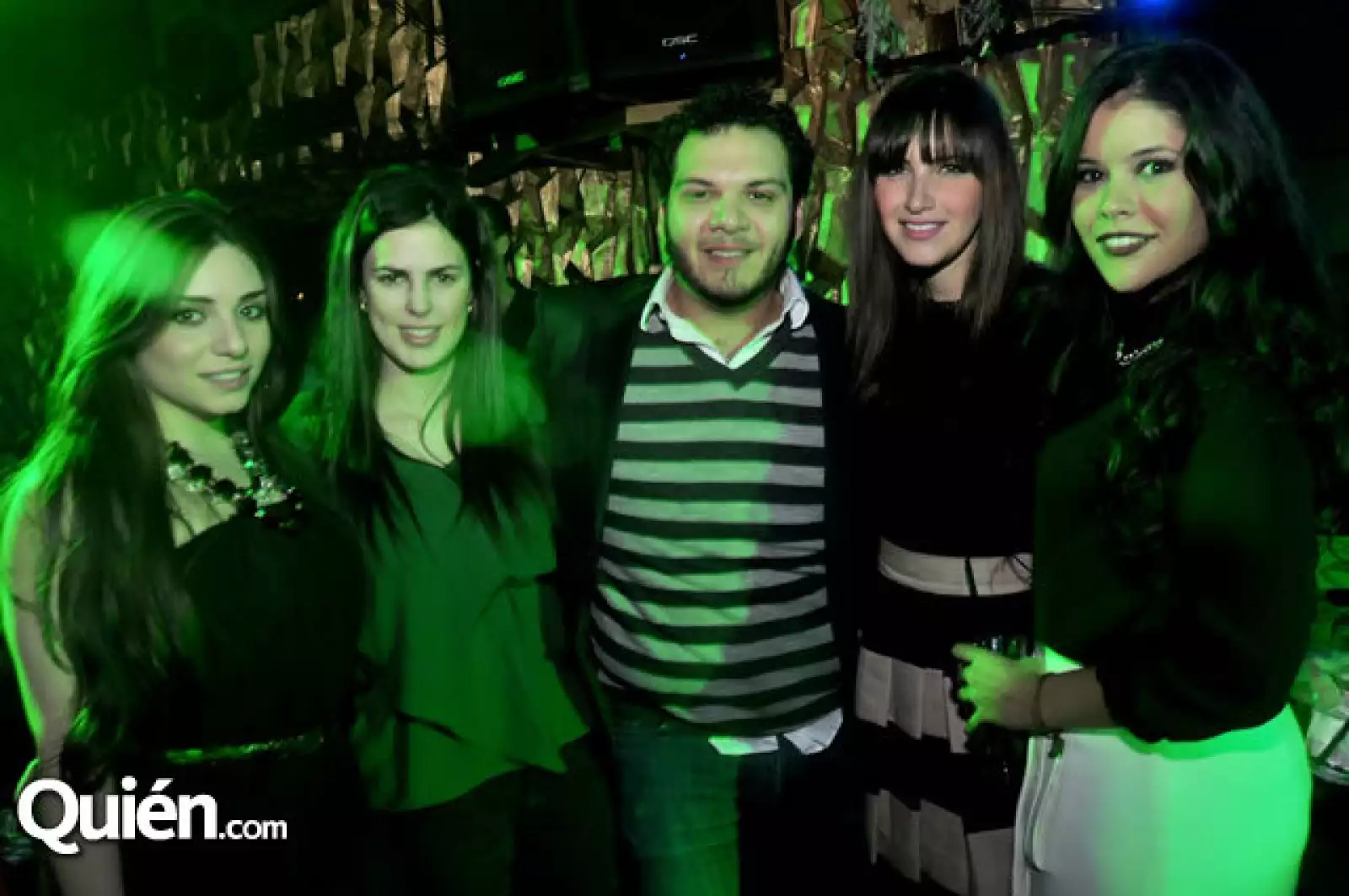 Alejandra Ibarra, Anahí Garza, Omar Zafra, Andrea González y Martha Jiménez
