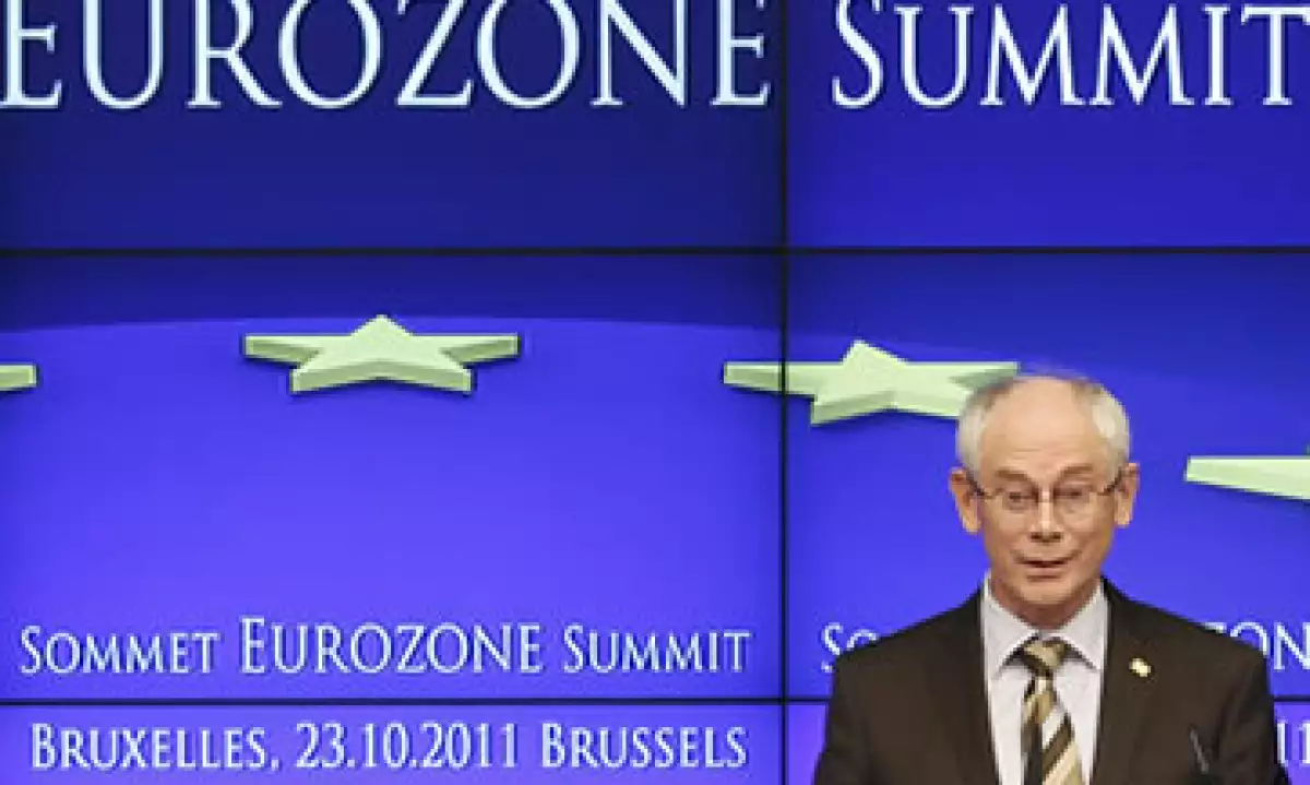 El presidente del Consejo Europeo, Herman Van Rompuy, declaró que se trata de un plan en cinco frentes, todos interconectados. (Foto: Reuters)