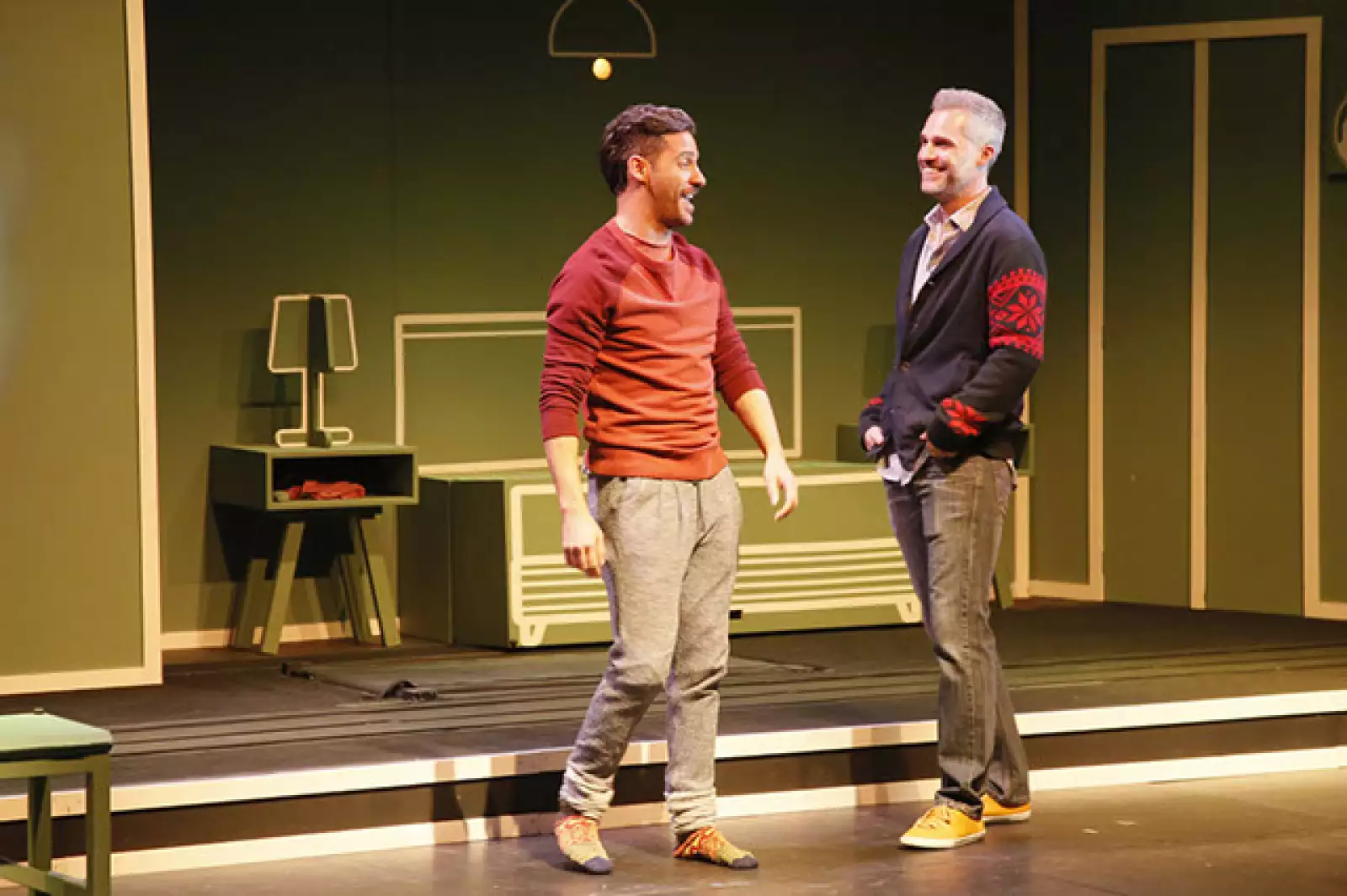 Erick Elías y Juan Pablo Medina