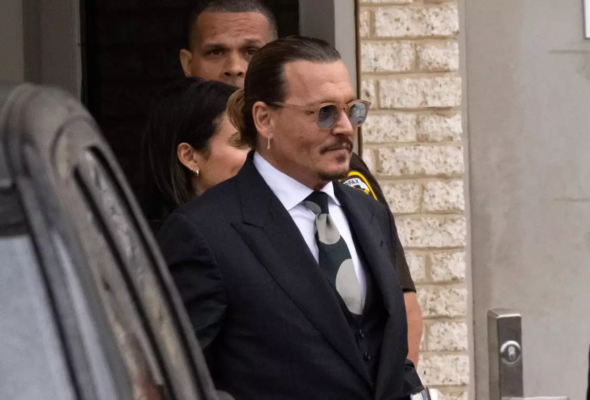 Depp v Heard defamation lawsuit at the Fairfax County Circuit Court, USA - 26 Apr 2022