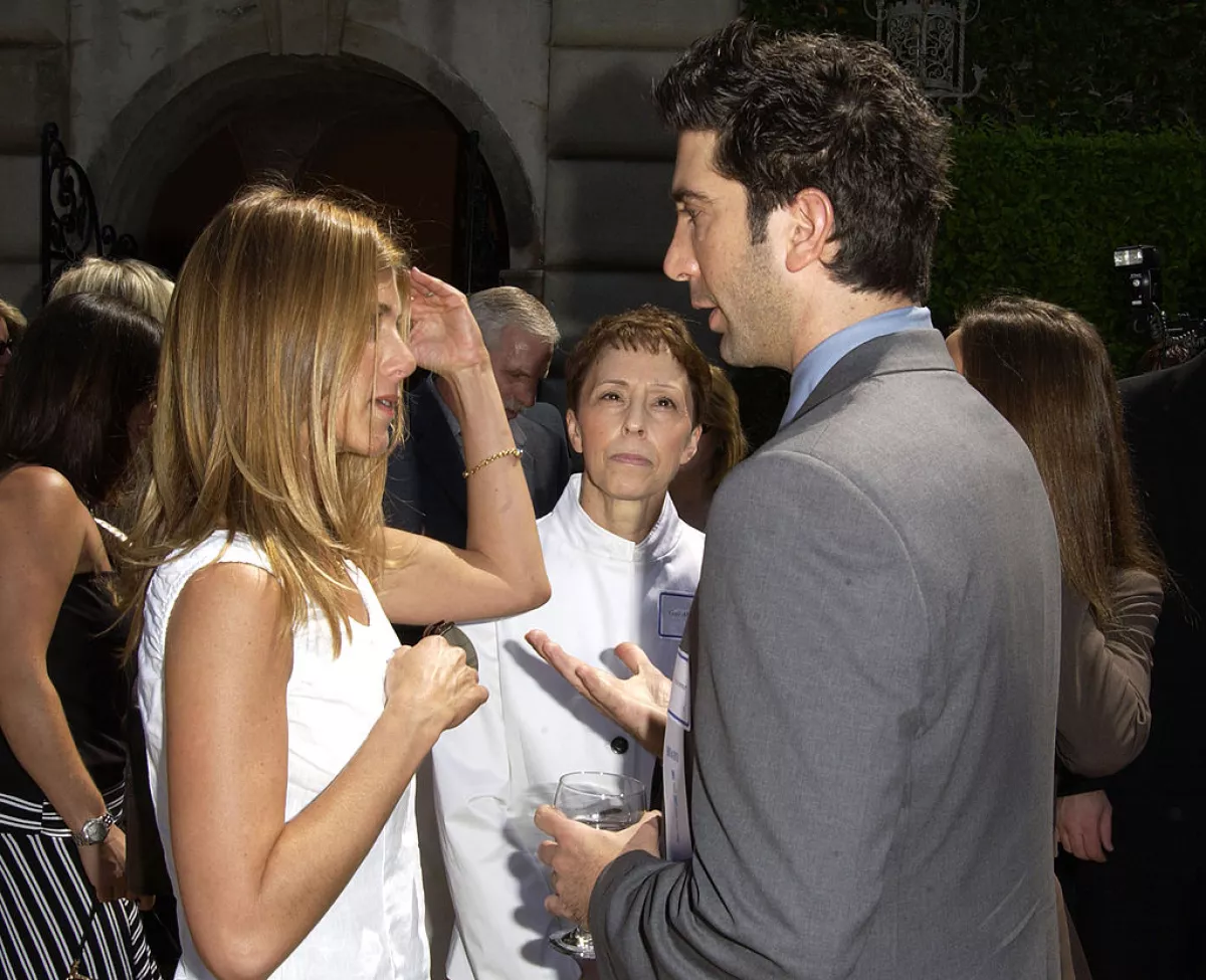 Jennifer Aniston y David Schwimmer