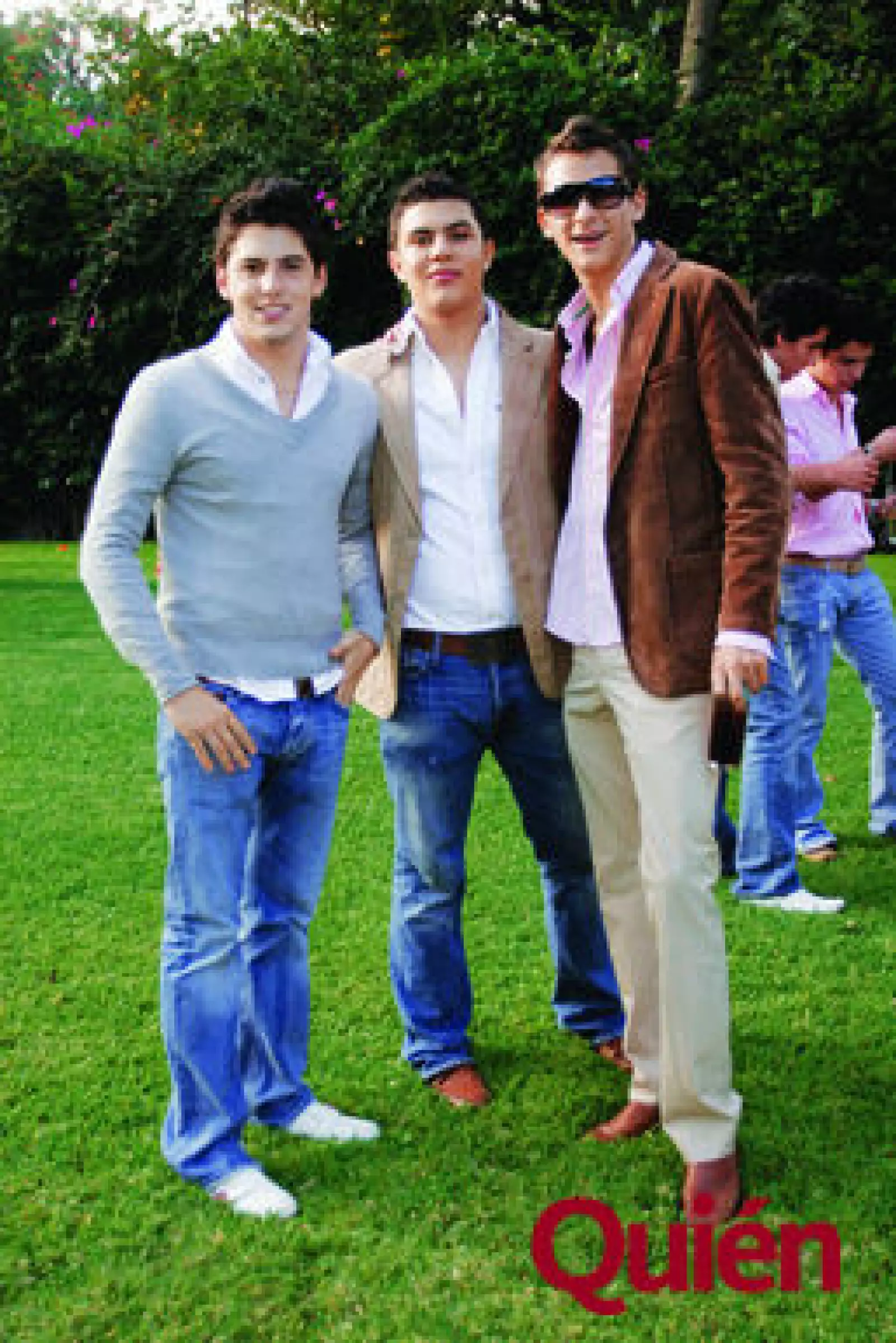 Armando Gómez, Manuel Zurieta, Diego Martínez
