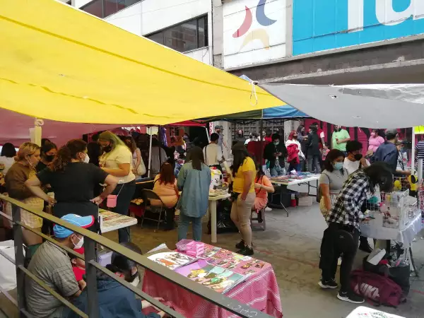 La Mercadita en la Okupa de la CNDH en República de Cuba