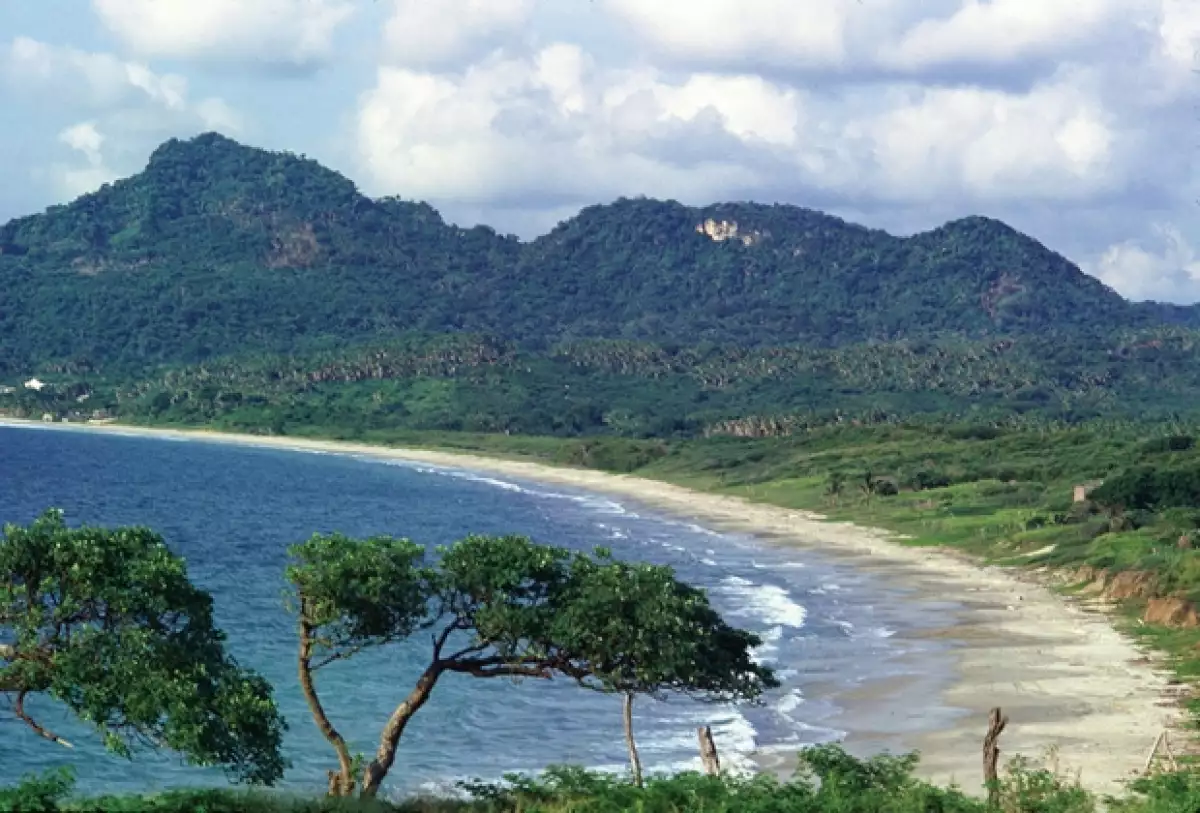 Una de las paradisiacas playas de la Riviera Nayarit.