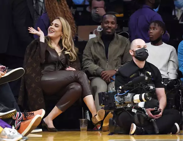 Adele y su novio Rich Paul