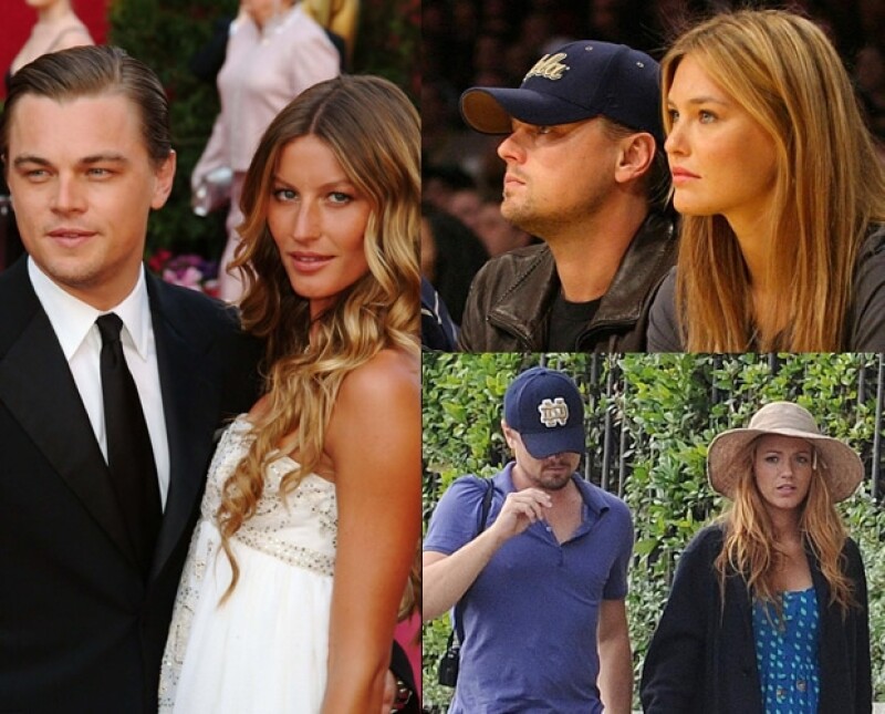 Las rubias de Leonardo DiCaprio.