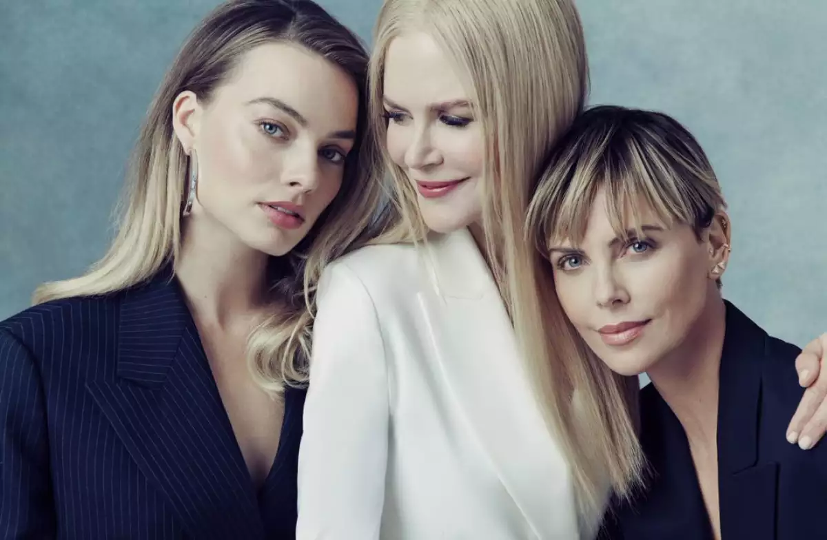 Marggot Robbie, Nicole Kidman y Charlize Theron