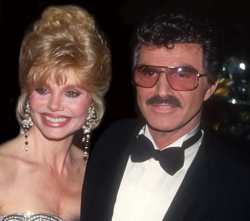 Loni Anderson y Burt Reynolds