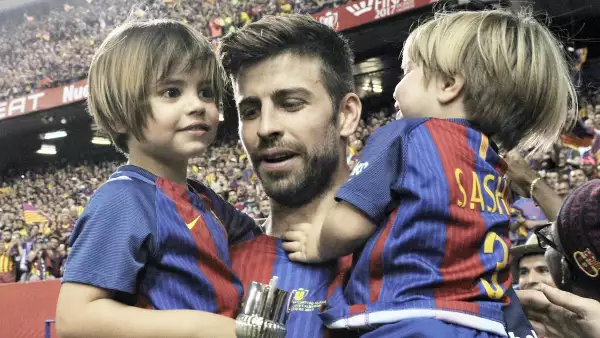 Celebrities Attend Barcelona v Alaves - Copa del Rey Final