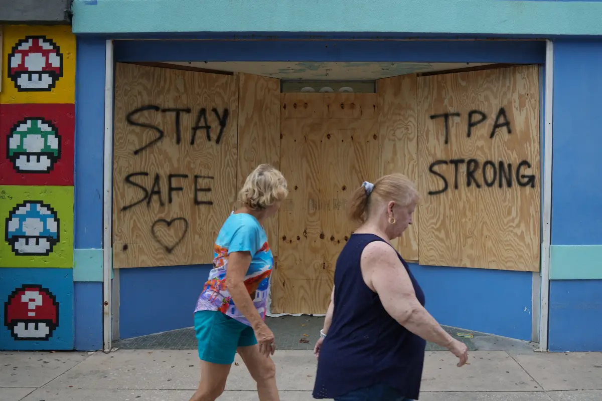 Huracán Milton en Florida: Evacuar "es una cuestión de vida o muerte", afirma Biden 