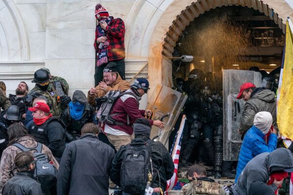 Pro-Trump Riot in Washington DC, District of Columbia, United States - 06 Jan 2021