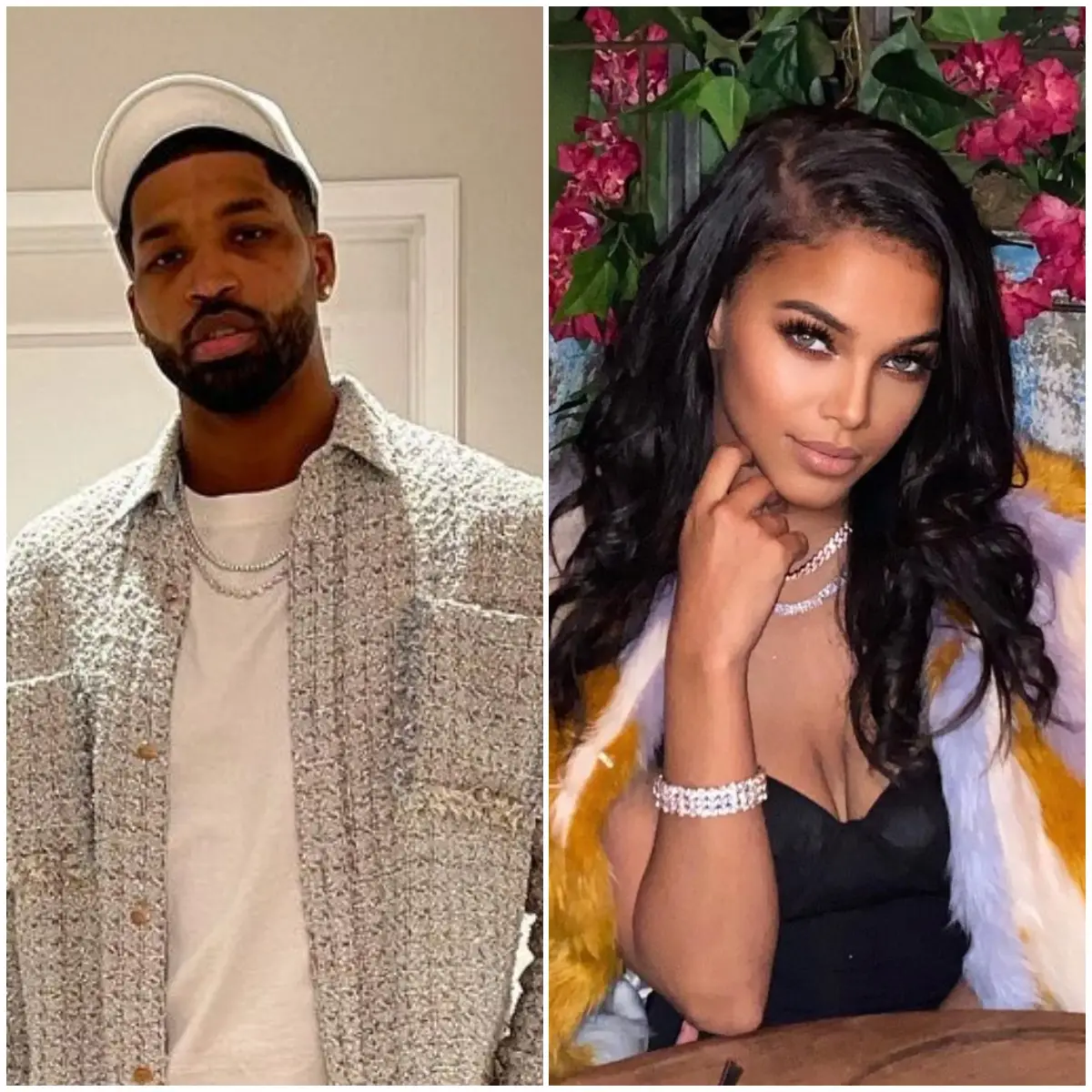 Tristan Thompson y Sydney Chase.