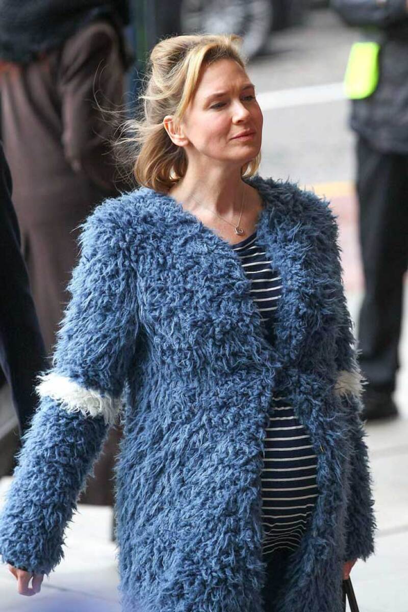 Este es el primer vistazo de cómo se verá Bridget Jones embarazada.