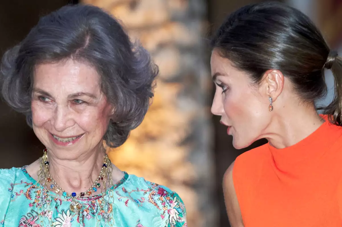 Reina Sofía y Letizia