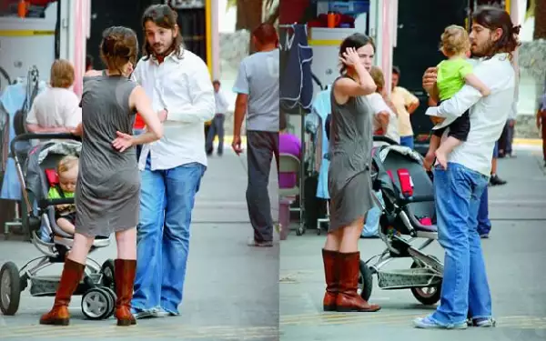 La pareja cumplirá en febrero de 2010 dos años de casados.