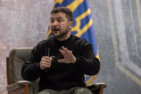 Zelensky Holds Press Conference On First Anniversary Of Russia's Full-Scale Invasion