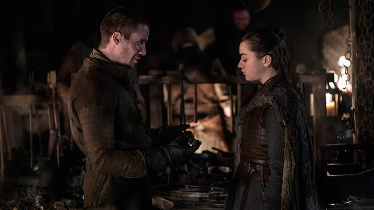 Arya Stark y Gendry