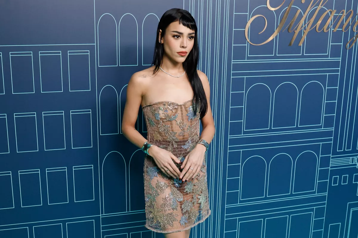 Danna Paola en la fiesta de Tiffany & Co.