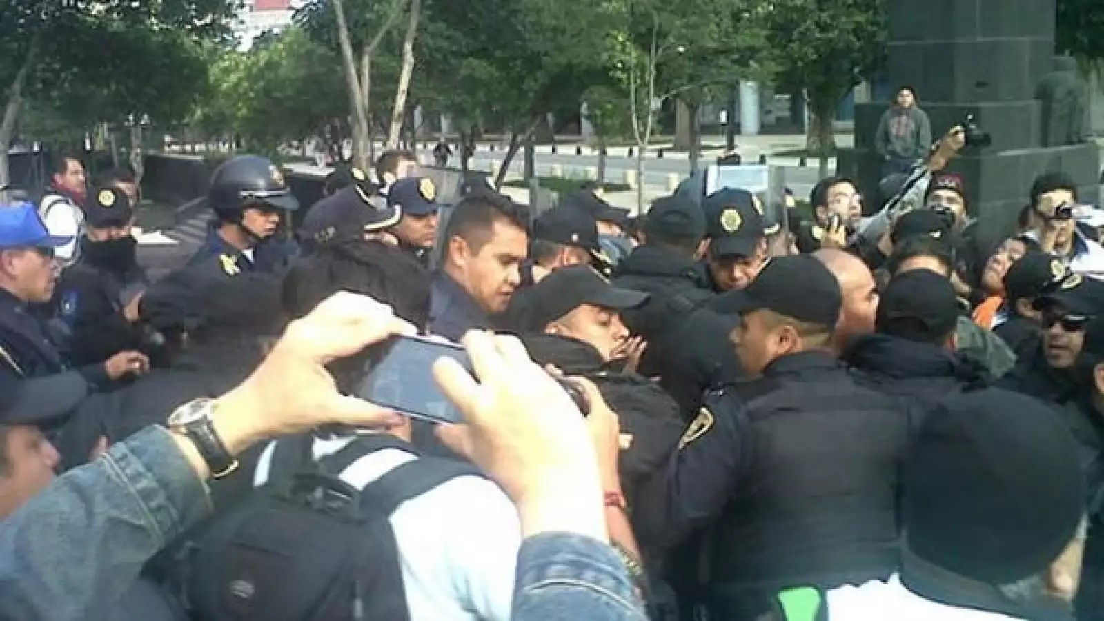 Manifestacion de YoSoy132 contra la reforma energética