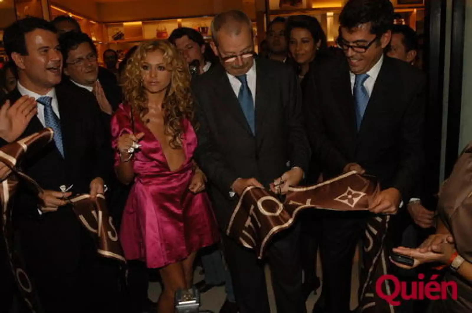 Federick Muselle, Paulina Rubio, Patrick Vuitton, Carlos Salgado