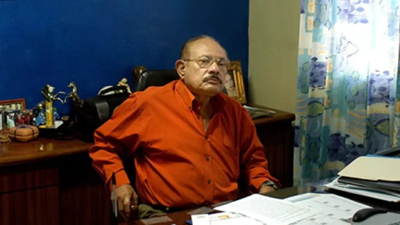 El lider sandinista Tomas Borge