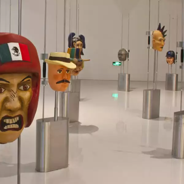 Las máscaras, uno de los distintivos de nuestro país, también estarán presentes e esta exposición.