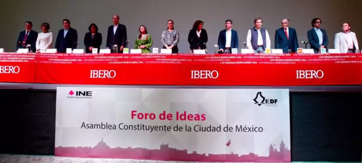 Los candidatos de partidos políticos e independientes se dieron cita en la Universidad Iberoamericana para presentar sus propuestas rumbo a la Asamblea Constituyente.