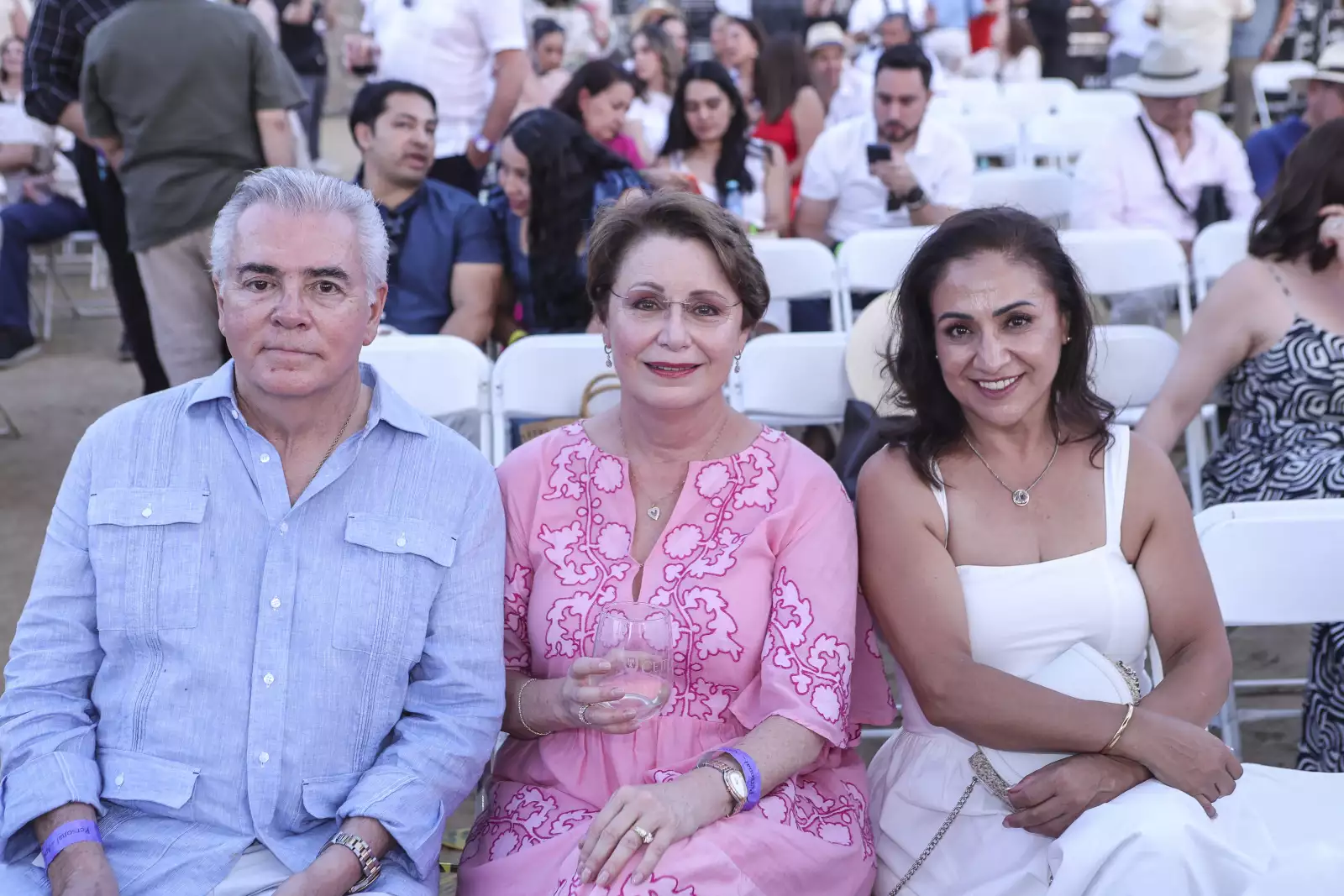 Fidel Gutierrez, Alejandra Cetto, Claudia Servini