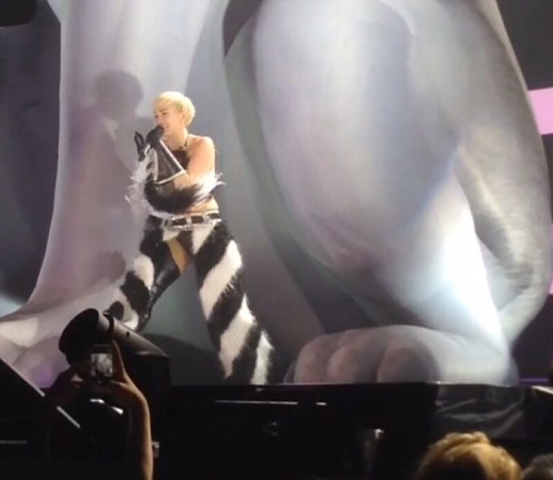 Miley suele llevar al límite todo lo relacionado con sus sentimientos. Esta no es la excepción.