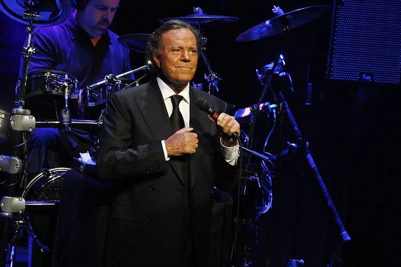 Julio Iglesias In Concert At Gran Teatre del Liceu In Barcelona