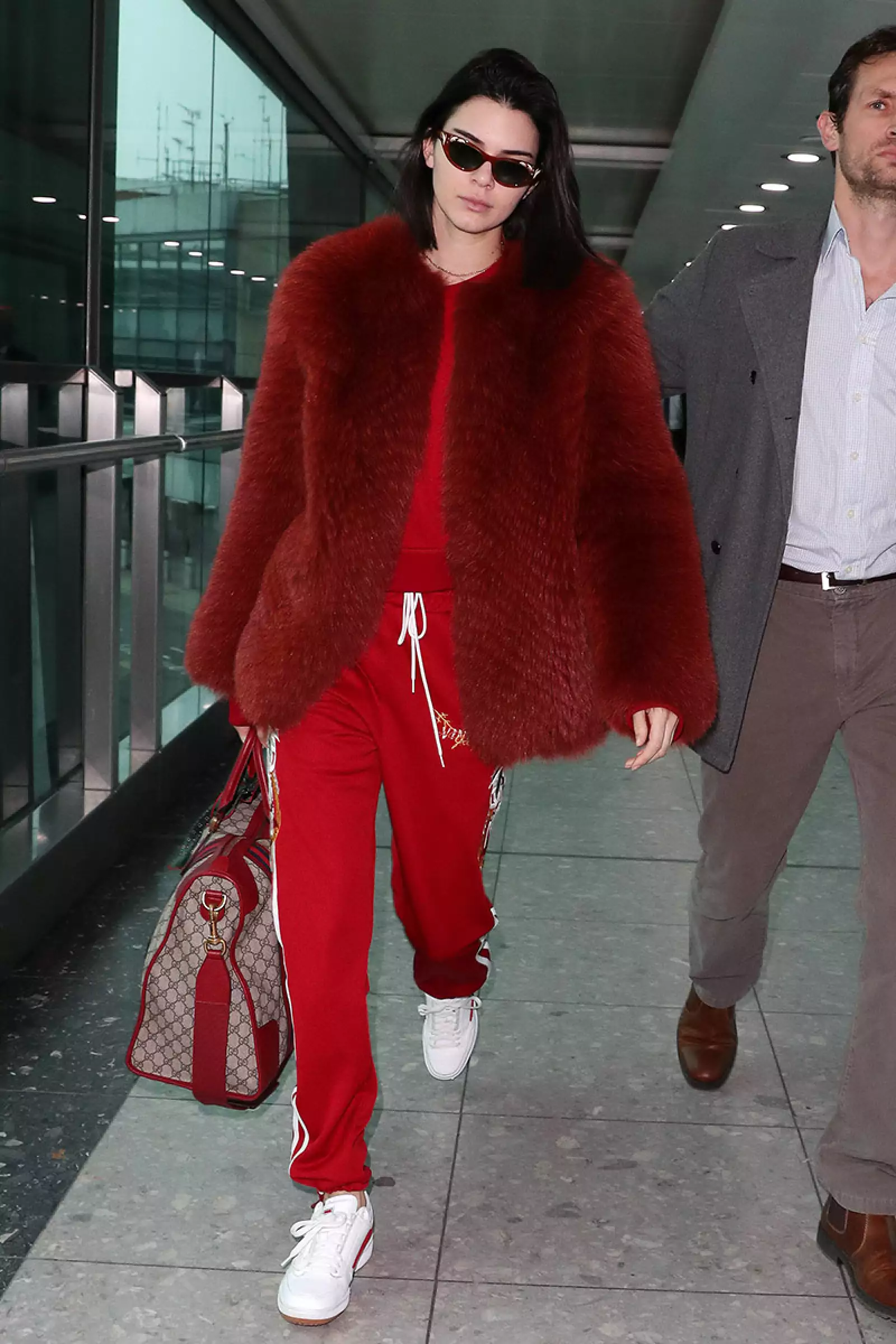 Celebrities at Heathrow Airport, London, UK - 18 Feb 2017